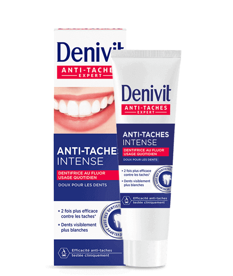 Crème dentifrice DENIVIT Anti-taches Intense - SIVOP