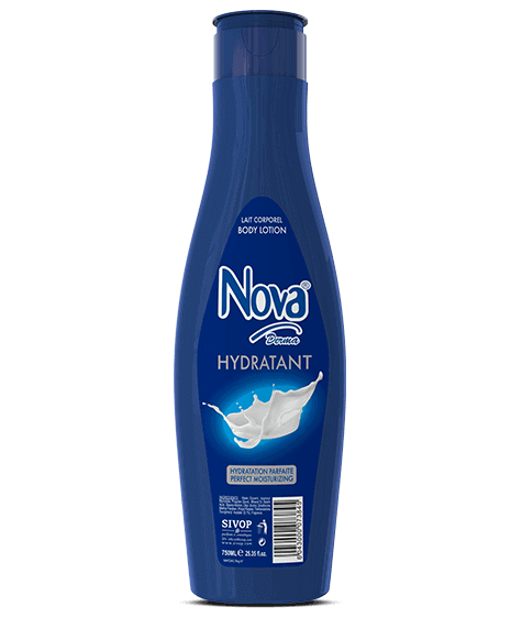 Lait hydratant NOVA Derma bleu