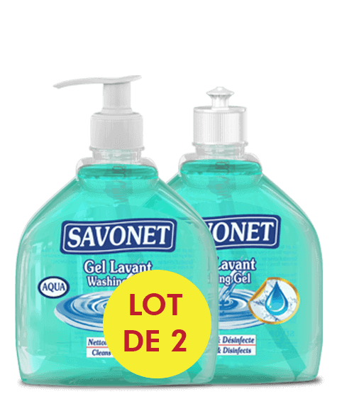 Gel lavant SAVONET Aqua duo - SIVOP