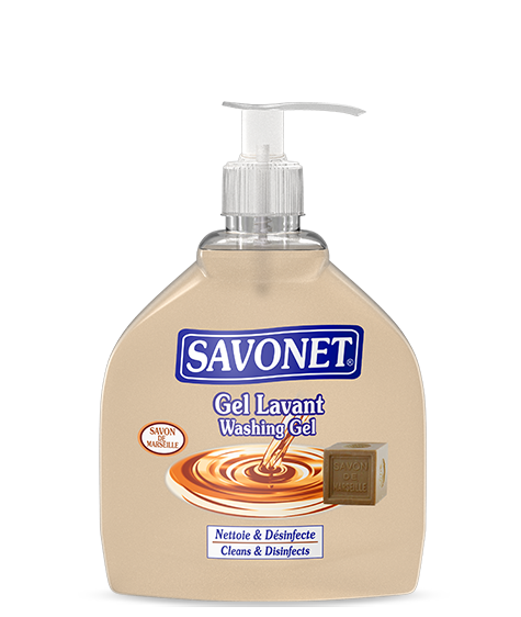 Gel lavant SAVONET au savon de Marseille - SIVOP