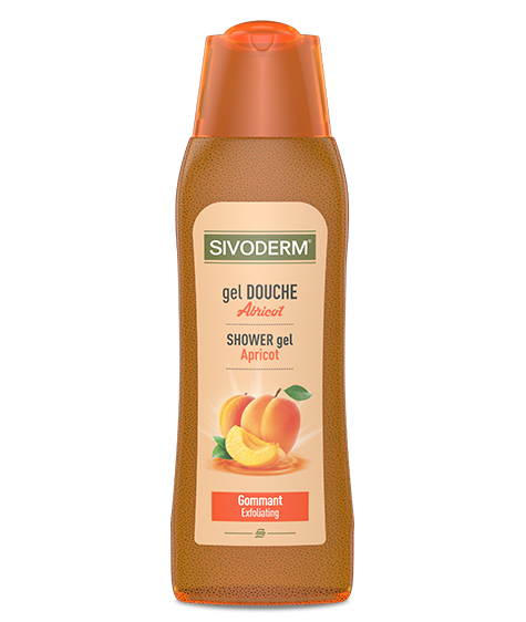 gel douche gommant SIVODERM à l'Abricot - SIVOP