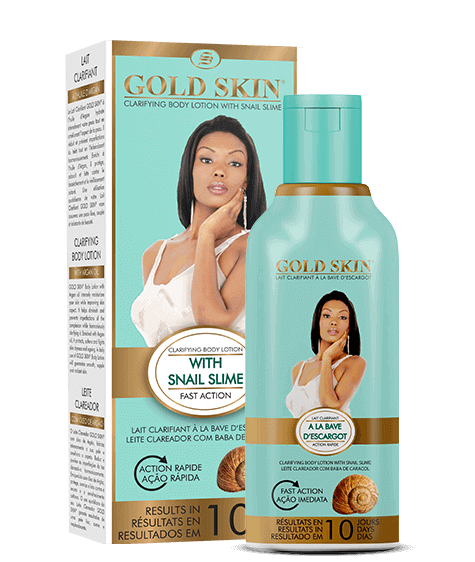 GOLD SKIN Clarifying Body Lotion with snail slime