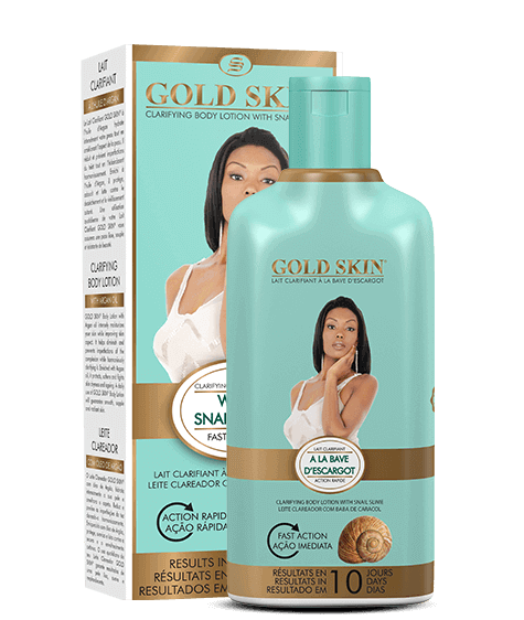 GOLD SKIN Clarifying Body Lotion with snail slime