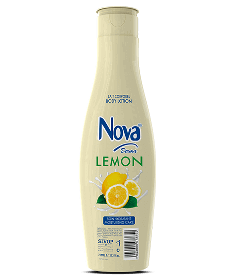 NOVA Derma Moisturizing Body Lotion with lemon - SIVOP