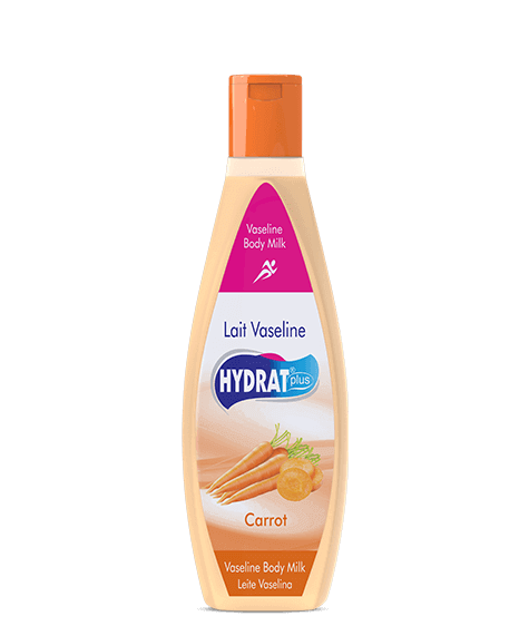 HYDRAT PLUS Vaseline body lotion with carrot - Bottle of 250ml