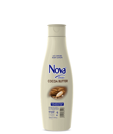 NOVA Derma moisturizing body lotion cocoa butter