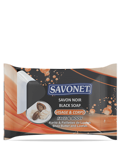 SAVONET soap with shea and loofah sequins - SIVOP