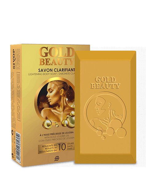 Lightening body soap GOLD BEAUTY with gold jojoba oil - SIVOP
