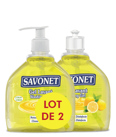 SAVONET Duo Washing gel with lemon - SIVOP
